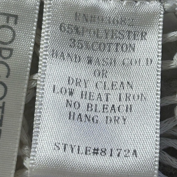 Buckle forgiven grace L crochet boho vest or cover up L - Picture 4 of 5